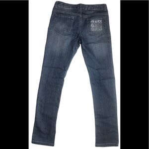 Guess bling back pocket Sarah low rise skinny 14